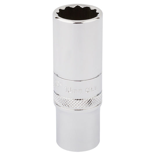 Draper HI-TORQ® ; 12 Point Deep Socket, 3/8" Sq. Dr., 16mm DRA-32990