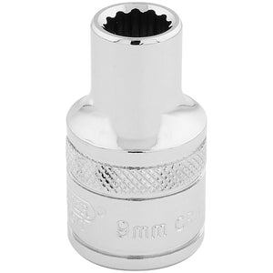 Draper HI-TORQ® ; 12 Point Socket, 1/2" Sq. Dr., 9mm DRA-33089