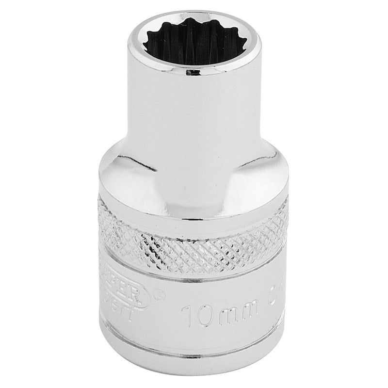 Draper HI-TORQ® ; 12 Point Socket, 1/2" Sq. Dr., 10mm DRA-33093