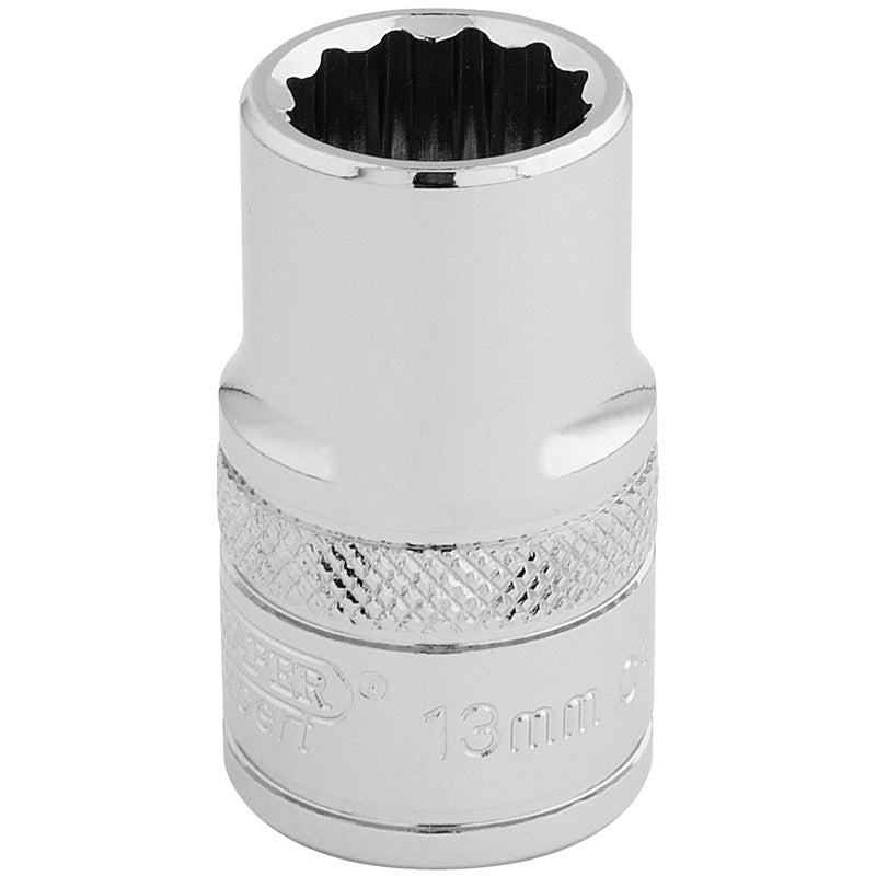 Draper HI-TORQ® ; 12 Point Socket, 1/2" Sq. Dr., 13mm DRA-33105