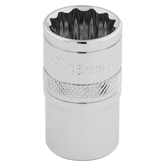 Draper HI-TORQ® ; 12 Point Socket, 1/2" Sq. Dr., 16mm DRA-33160