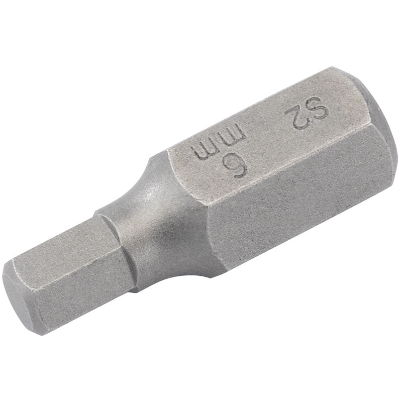 Draper 6mm x 30mm Hexagonal 10mm Insert Bit for Mechanic's Bit Sets DRA-33327
