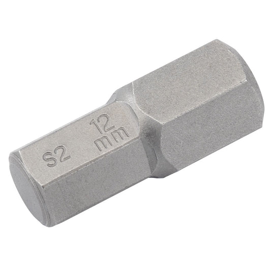 Draper 12mm x 30mm Hexagonal 10mm Insert Bit for Mechanic's Bit Sets DRA-33331