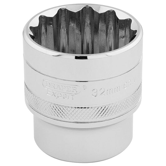 Draper HI-TORQ® ; 12 Point Socket, 1/2" Sq. Dr., 32mm DRA-33593