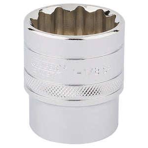 Draper HI-TORQ® ; 12 Point Socket, 1/2" Sq. Dr., 1.1/8" DRA-33727