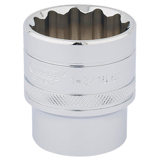 Draper HI-TORQ® ; 12 Point Socket, 1/2" Sq. Dr., 1.3/16" DRA-33728