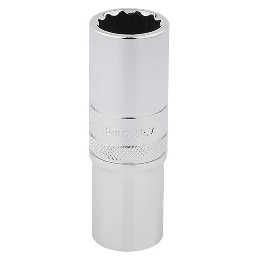 Draper HI-TORQ® ; 12 Point Deep Socket, 1/2" Sq. Dr., 18mm DRA-33741