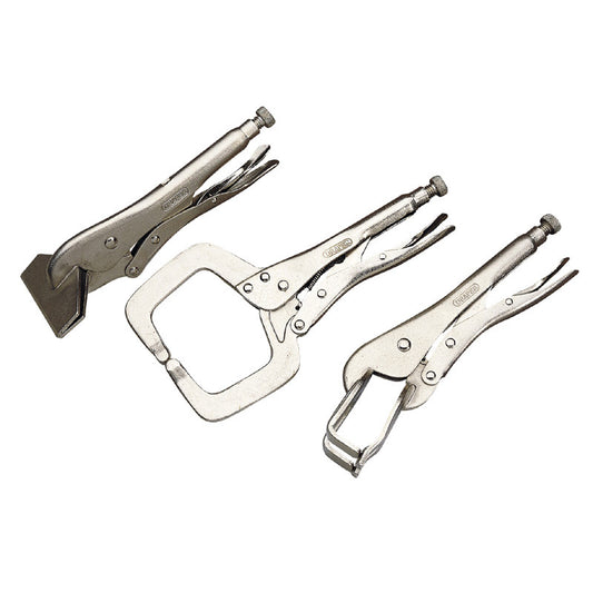Draper Self Grip Clamp Kit (3 Piece) DRA-33836