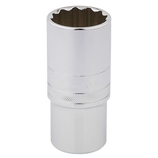 Draper HI-TORQ® ; 12 Point Deep Socket, 1/2" Sq. Dr., 27mm DRA-33841