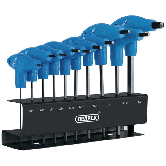 Draper Imperial T-Handle Hexagon Key Set (10 Piece) DRA-33871