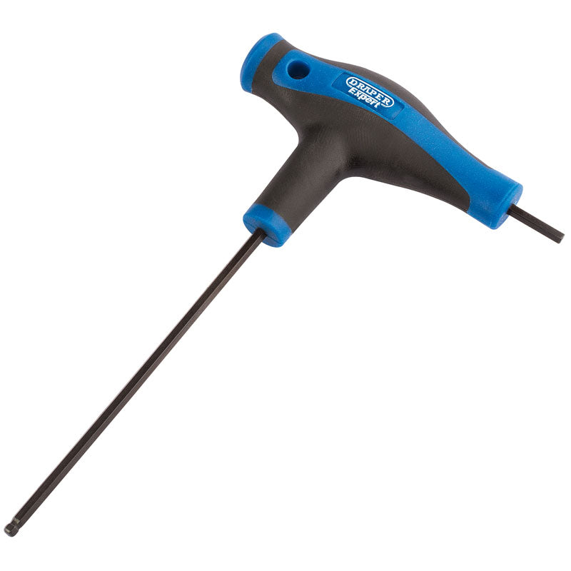 Draper Soft Grip 'T' Handle Hexagon and Ball End Key, 2.5mm DRA-33907