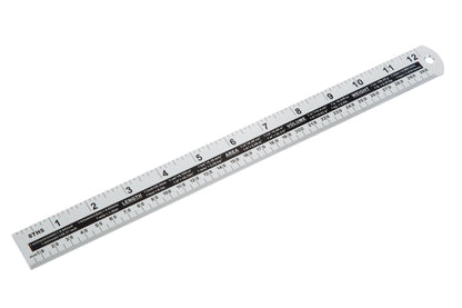 BlueSpot 300mm (12") Aluminium Ruler 33932