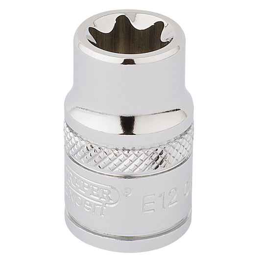 Draper TX-STAR® ; Socket, 3/8" Sq. Dr., E12 DRA-34187