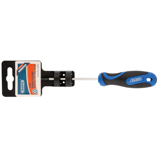 Draper TX-STAR® ; Soft Grip Security Screwdriver, T10 DRA-34262