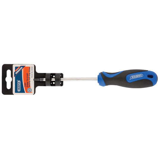 Draper TX-STAR® ; Soft Grip Security Screwdriver, T15 DRA-34264