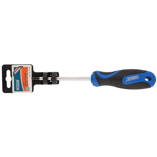 Draper TX-STAR® ; Soft Grip Security Screwdriver, T27 DRA-34268
