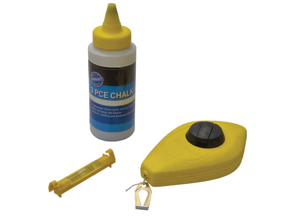 BlueSpot 3 PCE Chalk Line Set 34634