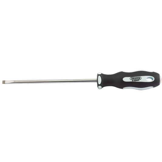 Draper Plain Slot Soft Grip Parallel Tip Screwdriver, 5.5 x 150mm DRA-34974