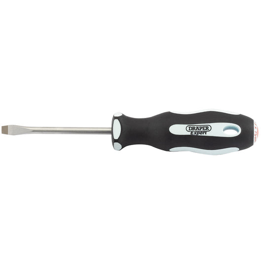 Draper Plain Slot Soft Grip Screwdriver, 5.5 x 75mm DRA-34976