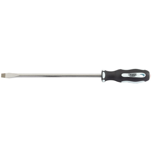 Draper Plain Slot Soft Grip Screwdriver, 10 x 250mm DRA-34981