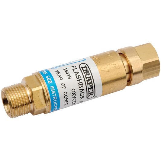 Draper In-Line Oxygen Flashback Arrestor DRA-35019