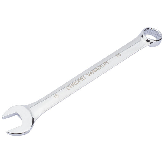Draper HI-TORQ® ; Short Pattern Metric Combination Spanner, 15mm DRA-35197