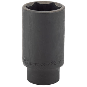 Draper Deep Impact Socket, 1/2" Sq. Dr., 32mm DRA-35519