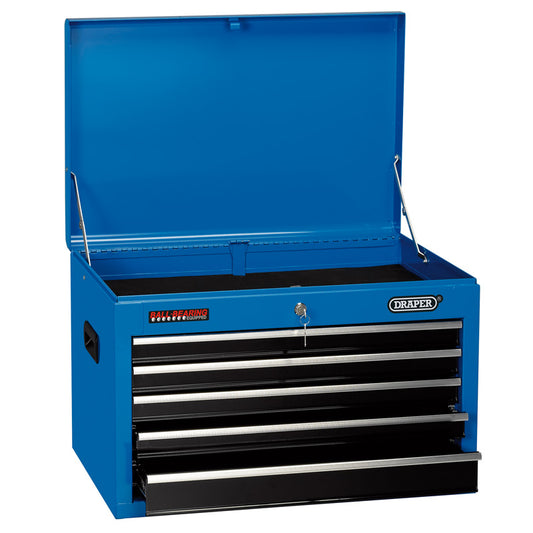 Draper Tool Chest, 5 Drawer, 26", 660 x 445 x 430mm, Blue DRA-35746