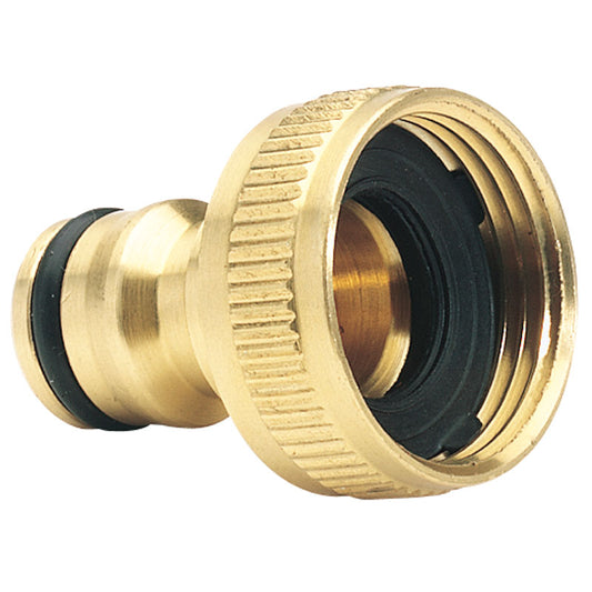 Draper Brass Garden Hose Tap Connector, 3/4" DRA-36198