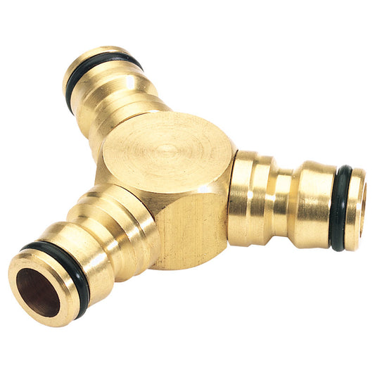Draper Brass 3 Way Connector DRA-36238