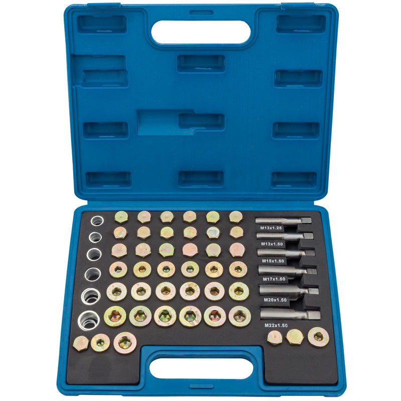 Draper Oil Sump Plug Repair Kit (120 piece) DRA-36631