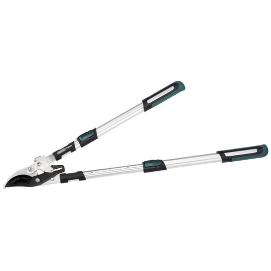 Draper Telescopic Soft Grip Bypass Ratchet Action Loppers with Aluminium Handles DRA-36819