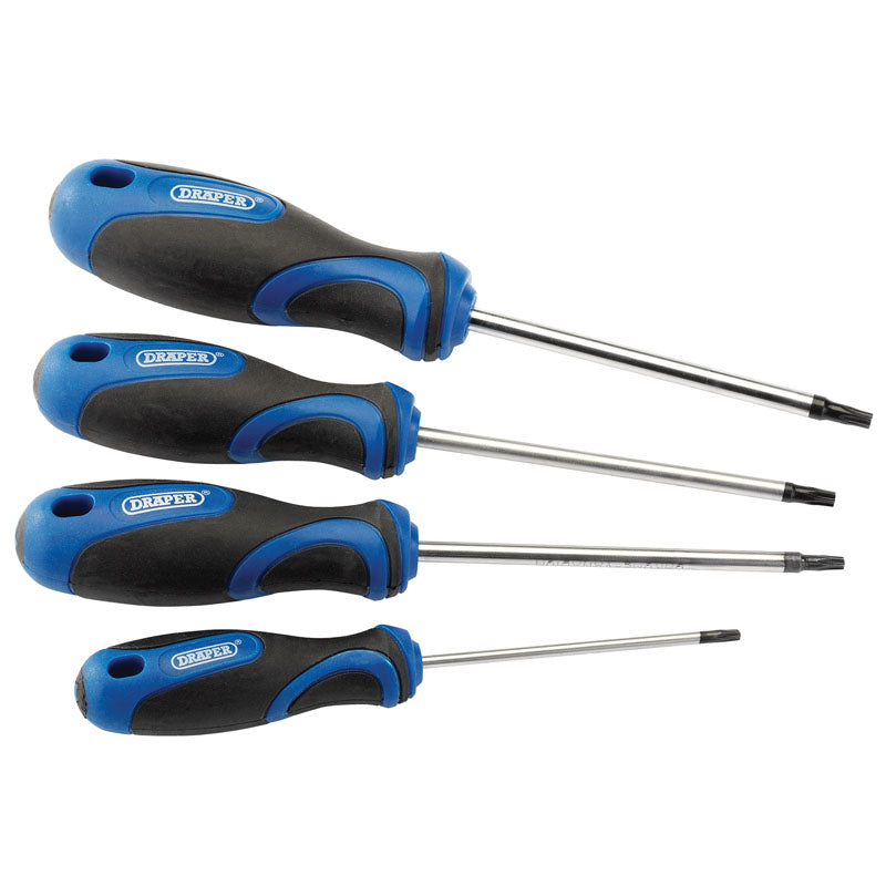Draper TX-STAR® ; Soft Grip Screwdriver Set (4 Piece) DRA-36851