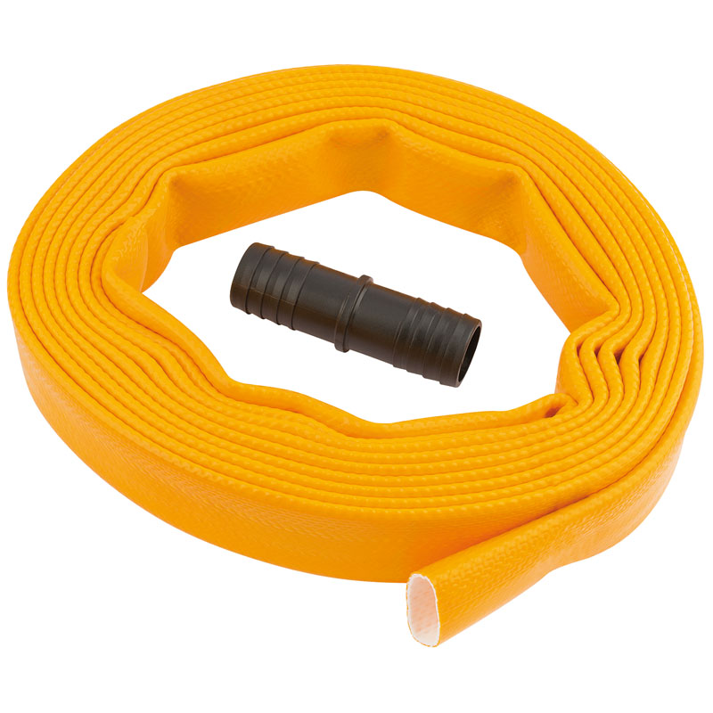 Draper Layflat Hose with Adaptor, 5m x 25mm DRA-36990