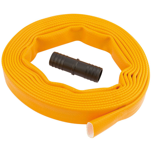 Draper Layflat Hose with Adaptor, 5m x 25mm DRA-36990