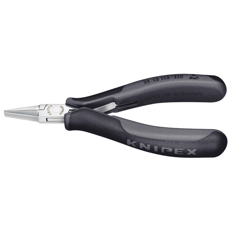 Knipex 35 12 115 ESD Flat Jaw Antistatic Pliers, 115mm DRA-37066