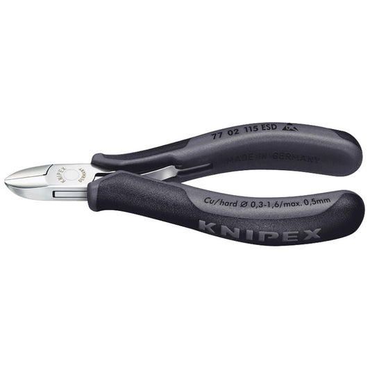 Knipex 77 02 115 ESD Antistatic Diagonal Cutting Nipper, 115mm DRA-37068