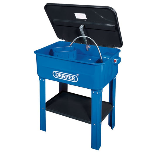 Draper 230V Floor Standing Parts Washer, 76L DRA-37825