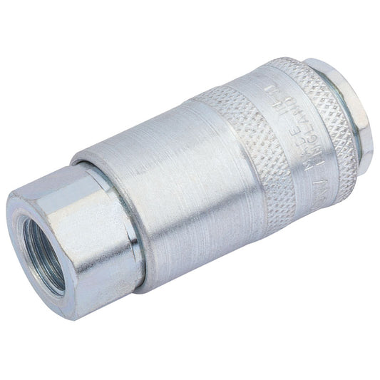 Draper 1/4" Female Thread PCL Parallel Airflow Coupling DRA-37828