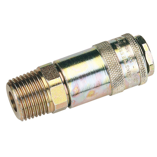 Draper 1/2" Male Thread PCL Tapered Airflow Coupling (Sold Loose) DRA-37837