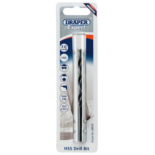 Draper HSS Drill Bit, 7.0mm DRA-38639