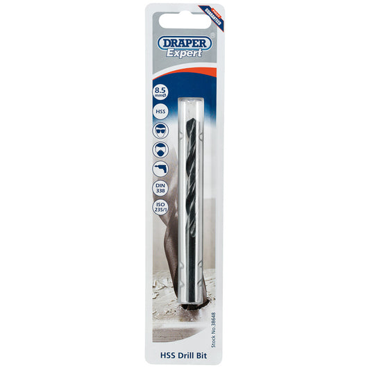 Draper HSS Drill Bit, 8.5mm DRA-38648