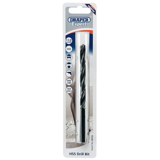 Draper HSS Drill Bit, 11.0mm DRA-38658