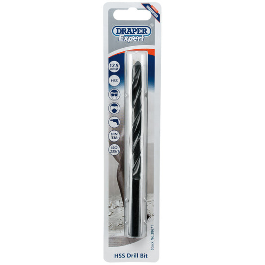 Draper HSS Drill Bit, 12.5mm DRA-38671