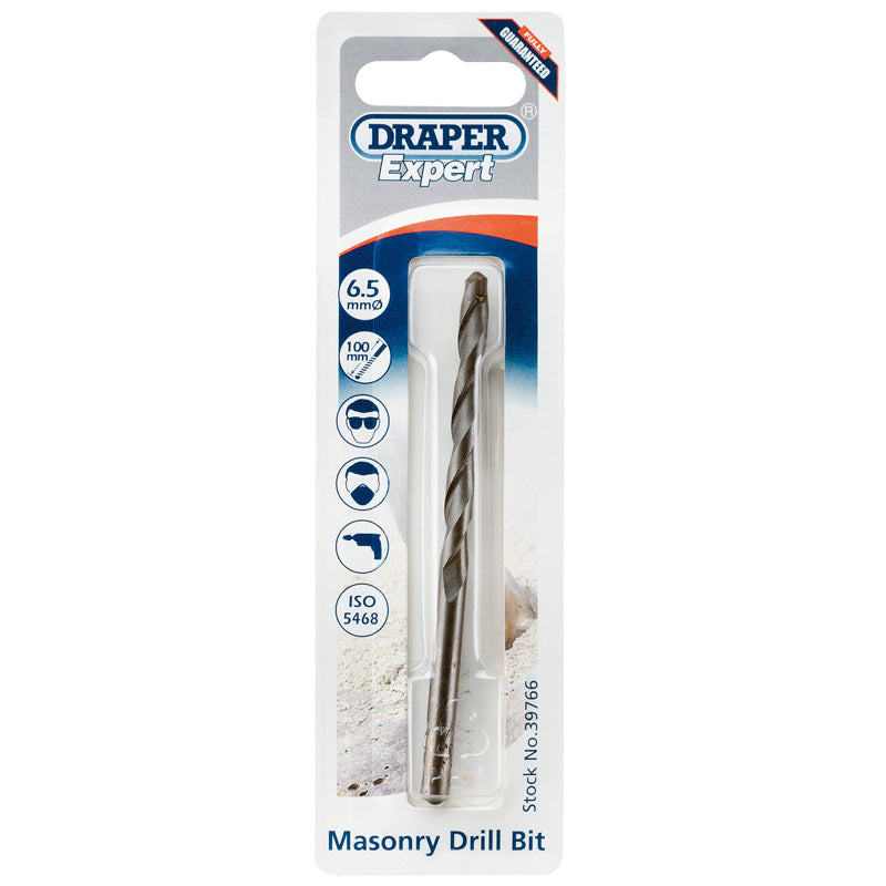 Draper Masonry Drill Bit, 6.5 x 100mm DRA-39766