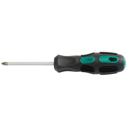 Draper PZ Type Screwdriver, No.1 x 75mm (Sold Loose) DRA-40041
