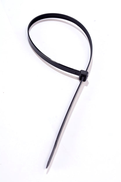 BlueSpot 50 PCE 7.5mm x 450mm Black Cable Ties 40056