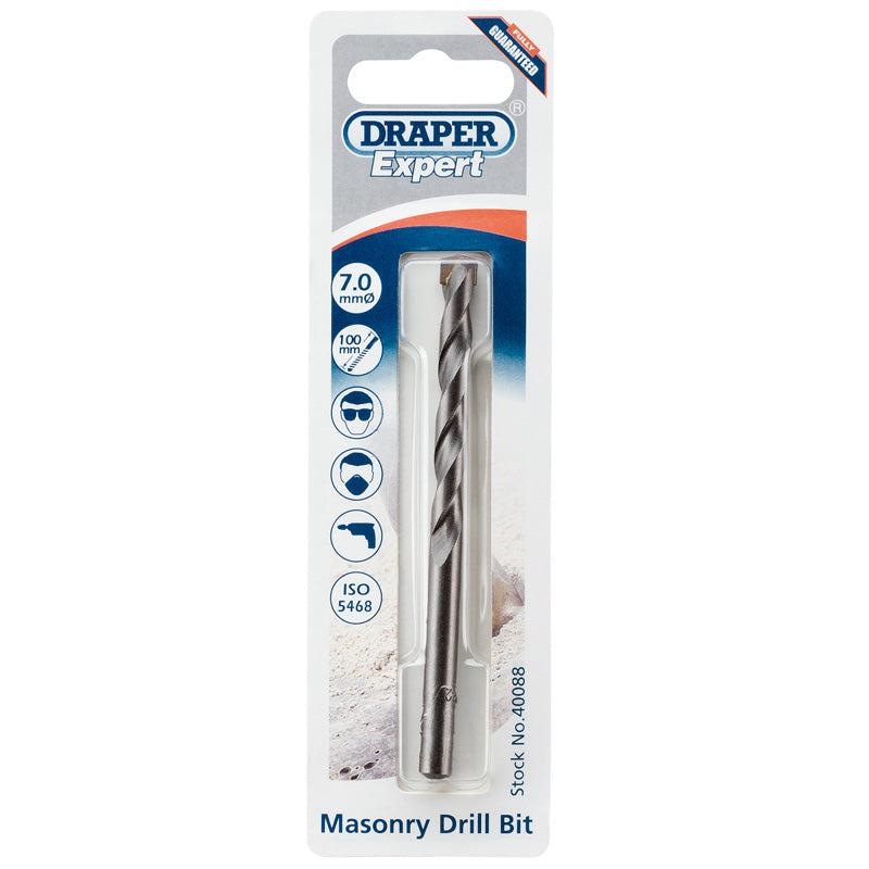 Draper Masonry Drill Bit, 7 x 100mm DRA-40088