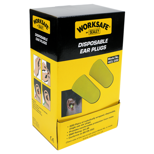 Sealey Disposable Ear Plugs Dispenser Refill - 250 Pairs 403/250DRE
