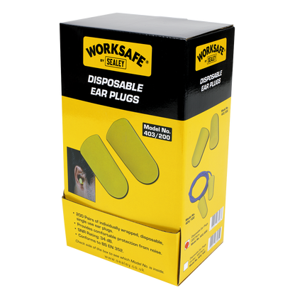 Sealey Disposable Ear Plugs Dispenser Refill - 250 Pairs 403/250DRE